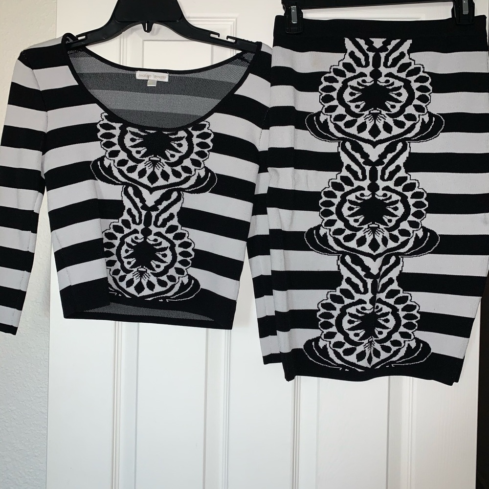 Two Piece Knit Outfit